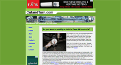 Desktop Screenshot of cutandturn.com