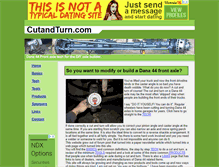 Tablet Screenshot of cutandturn.com